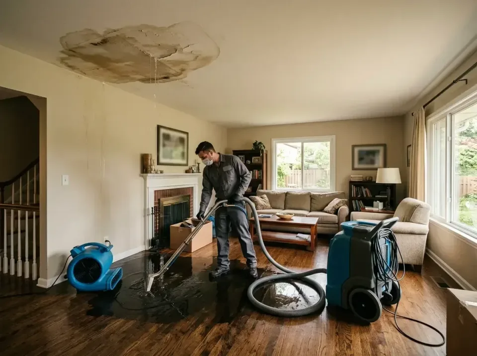 attic-pipe-burst-ceiling-drip-008 — frequently asked questions, Water Damage Restoration & Carpet Care in Blakely, GA